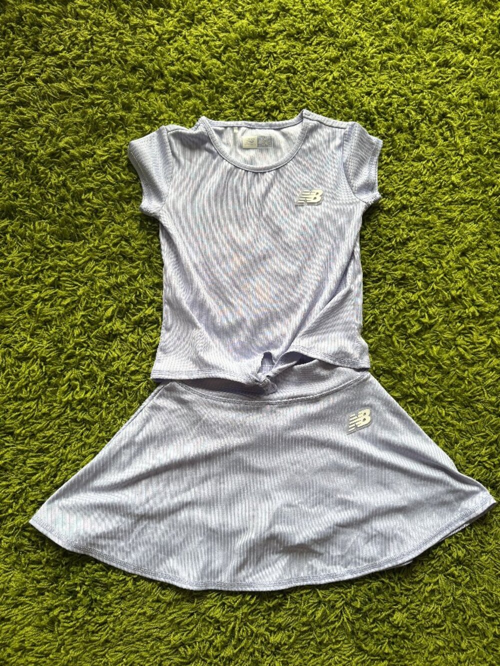 New Balance Girls 2-Piece Athletic Top & Skort Set Size 6X